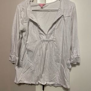 Lilly Pulitzer White Shirt